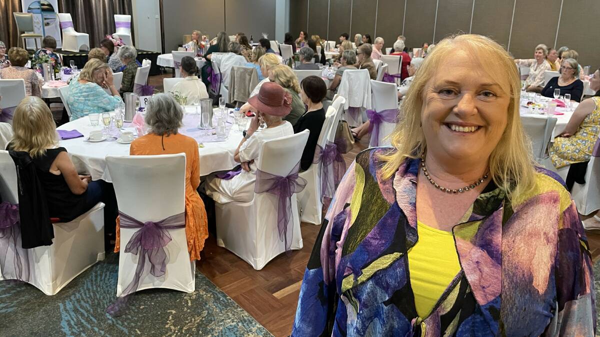 The event was organised by Liz Bellette-Stubbs (pictured) and Chrisi Harr of the Rotary Club of Pambula. Picture by James Parker