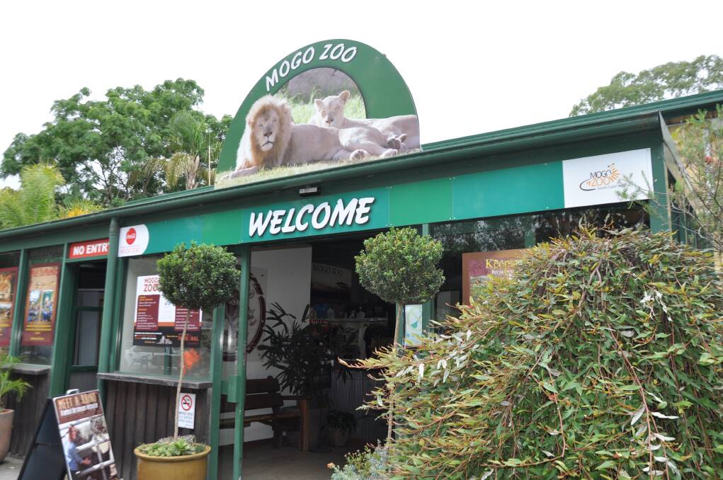 DOORS OPEN: Mogo Zoo remains open on January 3. A woman hurt by a rhinoceros is being flown to Canberra for treatment of a suspected fractured arm.