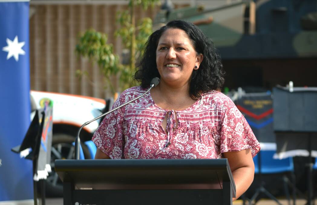 Clair Mudaliar was presented the Australia Day Award for her community work through the Eden Chamber of Commerce and Food Truck Collective.