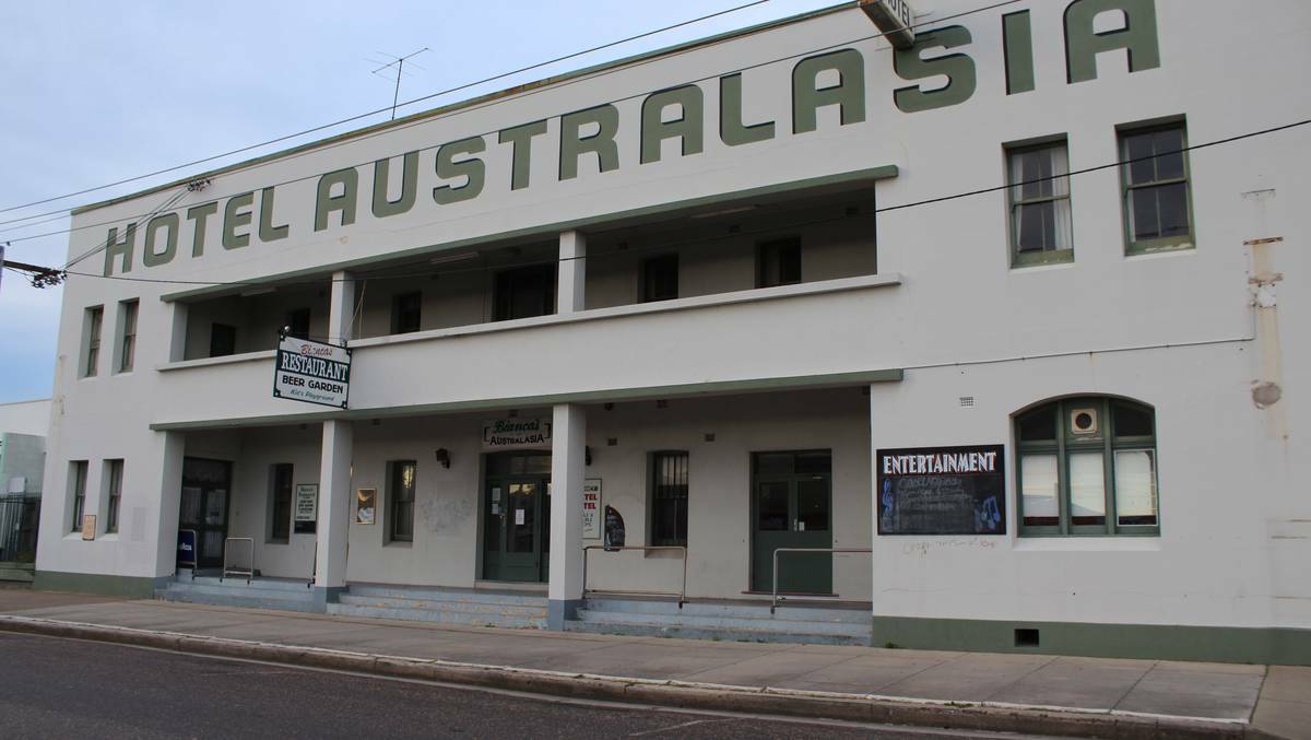 Saved: Eden's historic Hotel Australasia.