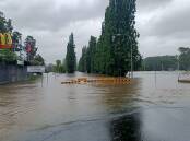 Bega flooding in 2021. Picture by Ben Smyth