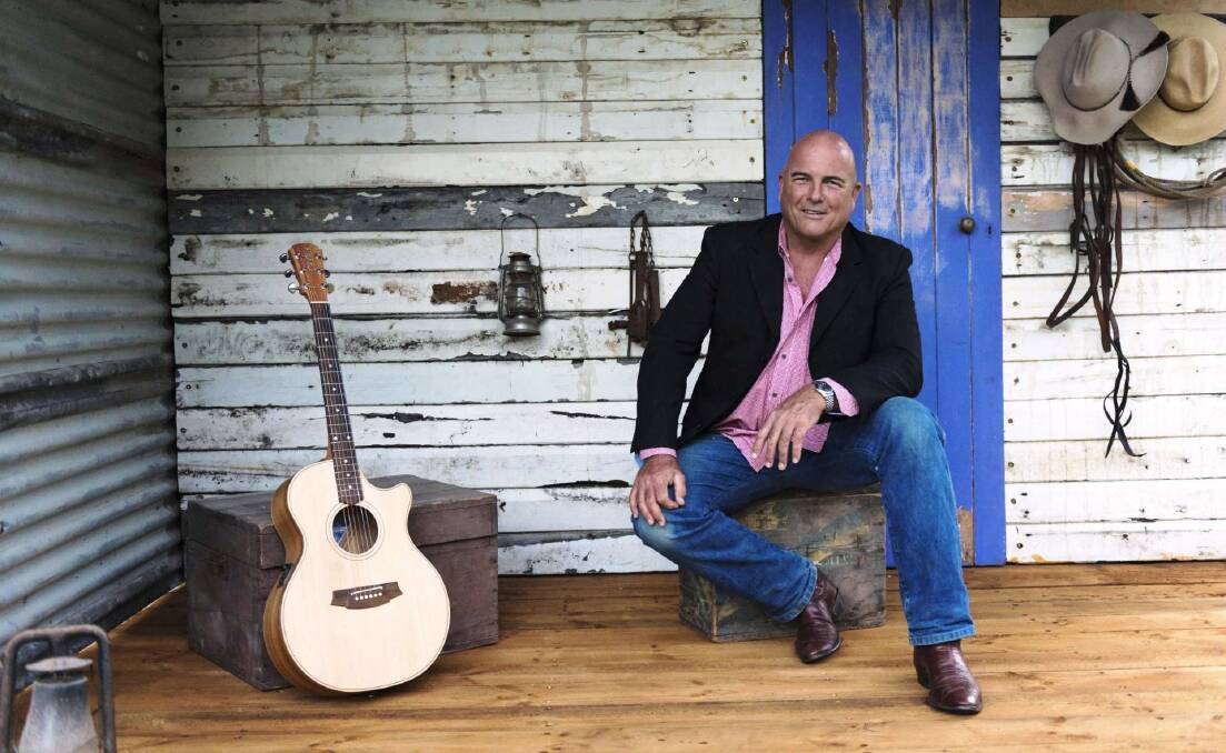 James Blundell will perform at Merimbula's Club Sapphire on Friday. 