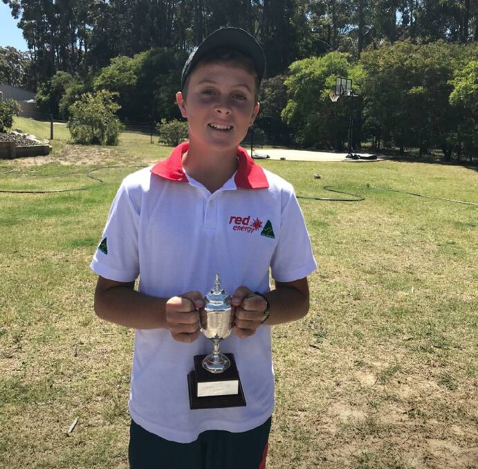 WINNING SMILE: Logan Staight was undefeated at the recent Foundation Cup event, helping NSW Country to the 2018 title.