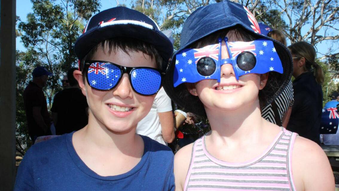 Australia Day festivities at Merimbula's Rotary Park