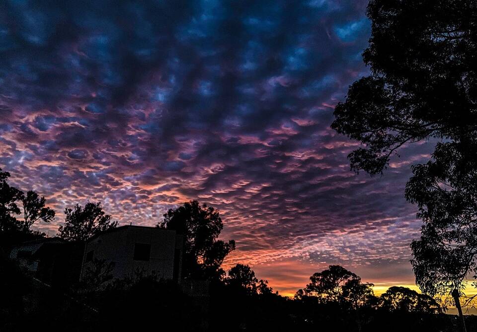 Winter has brought with it some amazing sunrises, like Tuesday's over Merimbula captured here by Christopher Nicholls