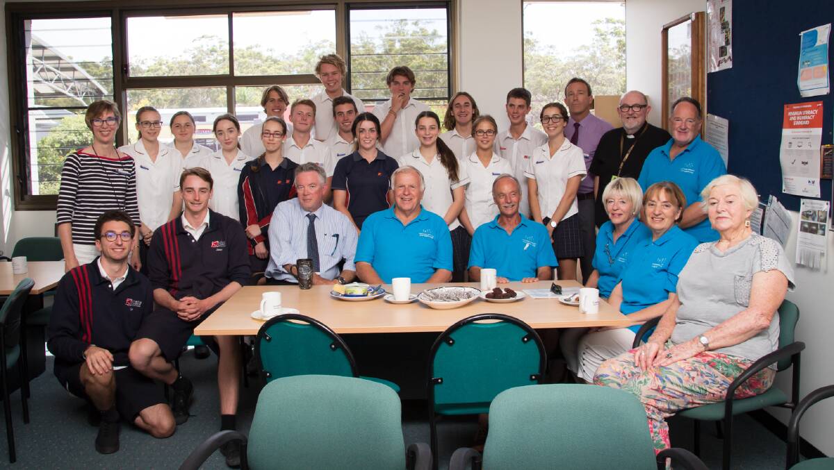 Lumen Christi Catholic College recently welcomed the Social Justice Advocates of the Sapphire Coast (SJA) for morning tea. 