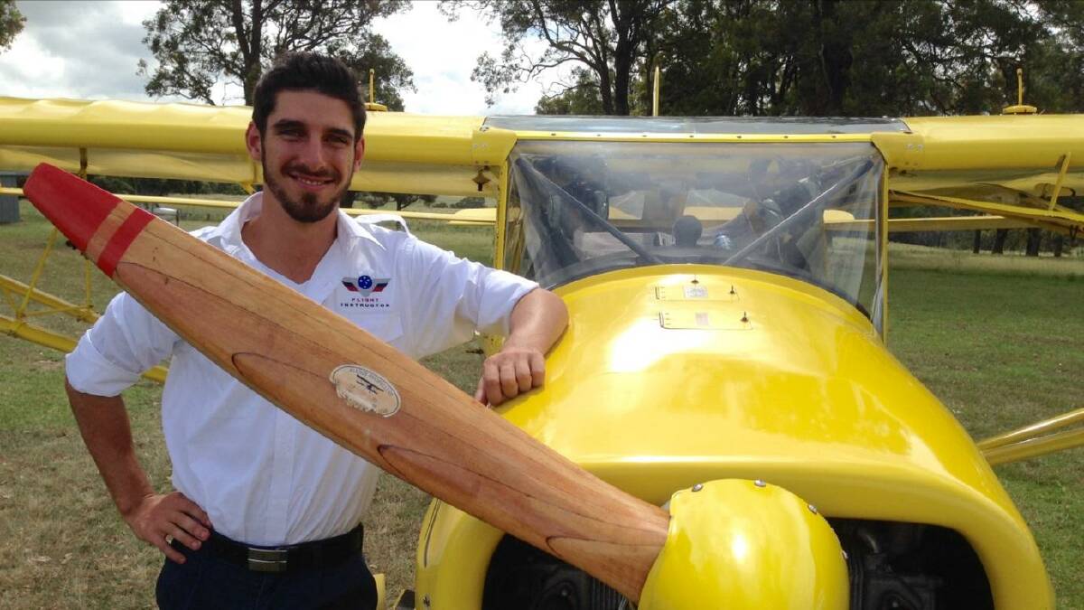 Sports Aviation Australia CEO Mitch Boyle, formerly of Merimbula, is a qualified pilot and instructor.