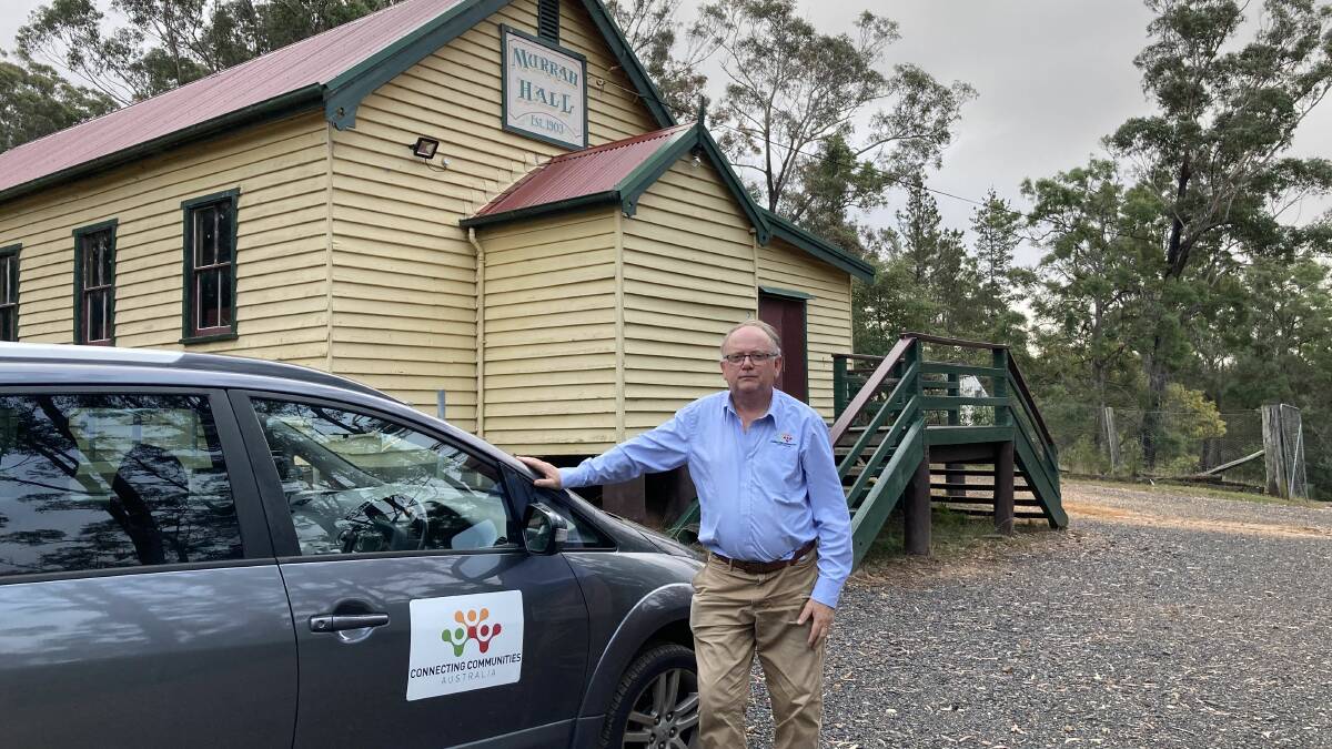 Connecting Communities CEO Glenn Price visits the region during a planning trip for this project.