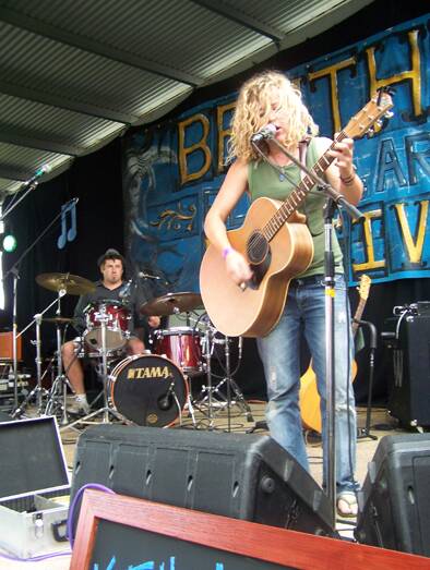 BLUES FEST: Genevieve Chadwick is returning to Bruthen this weekend.