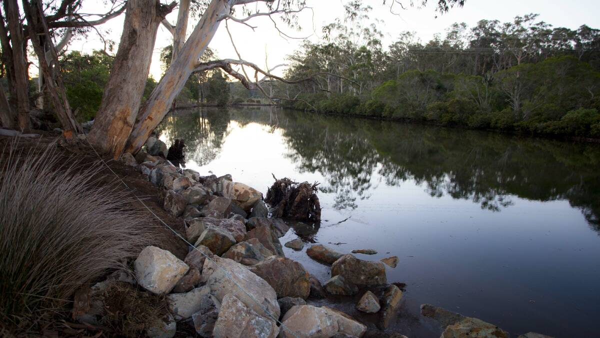 A new rock wall on Millingandi Creek has been a long time coming for local landholders and oyster farmers.