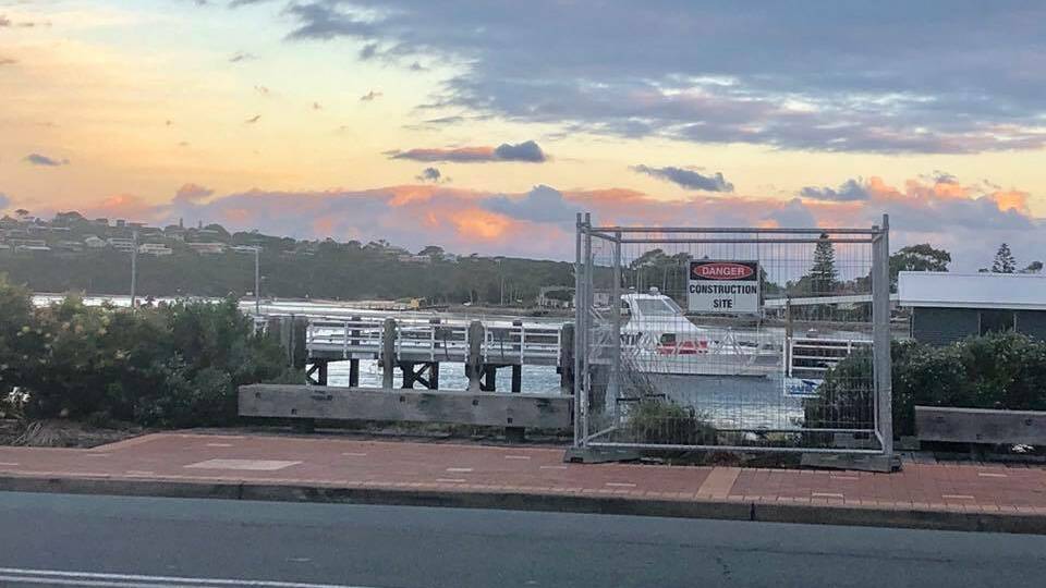 WATER WORKS: A photo posted by the Merimbula Special Events Committee.