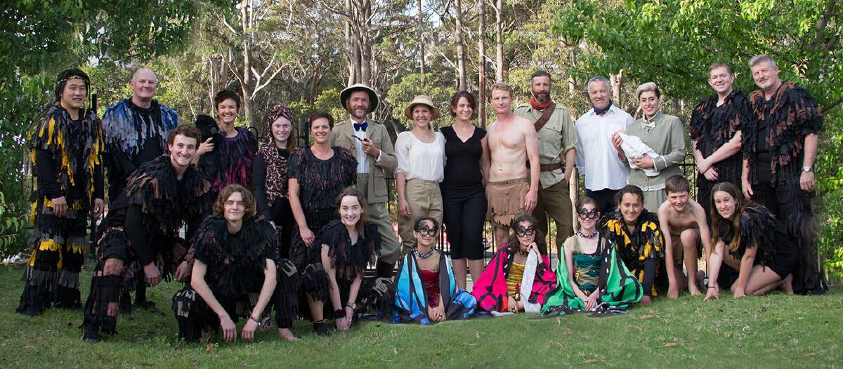 Community theatre: Dreamcoat Productions' Tarzan ensemble getting ready for the big premiere at Twyford Hall on Friday, November 30.