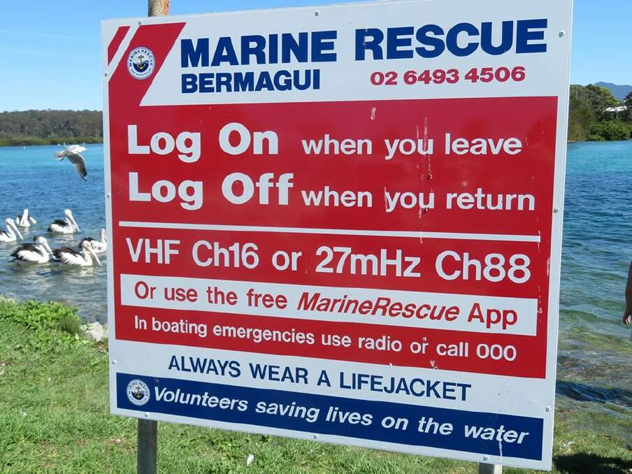 Image: Marine Rescue Bermagui Facebook page.