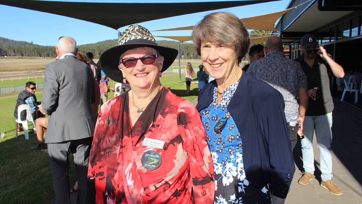 Merimbula Day View Club member Anne Pearson and National vice president of the View Club Pat McRae.