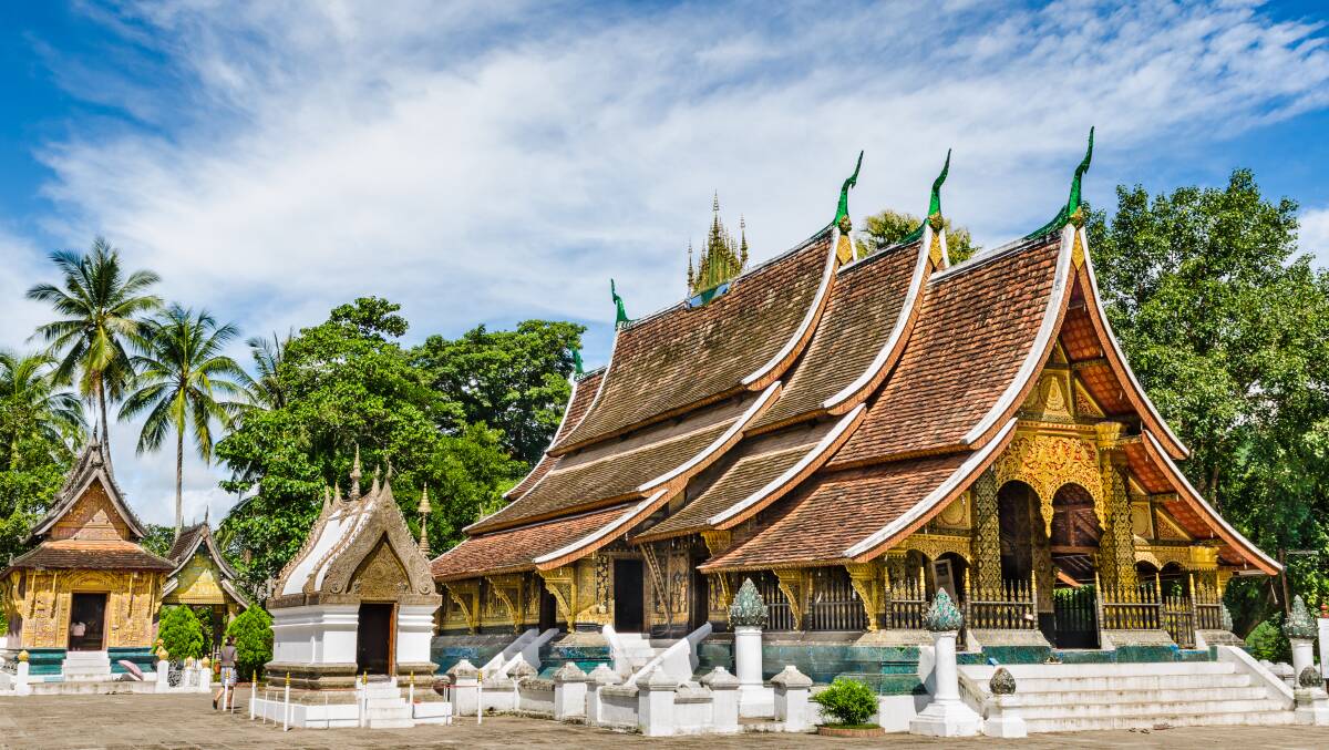 The Wat Xieng thong temple at Luang Pra bang, Laos. Picture: Shutterstock