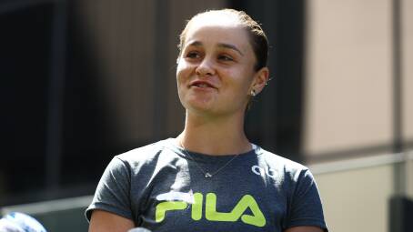 Ash Barty says the Australian public allowed her to be herself. Picture: Getty