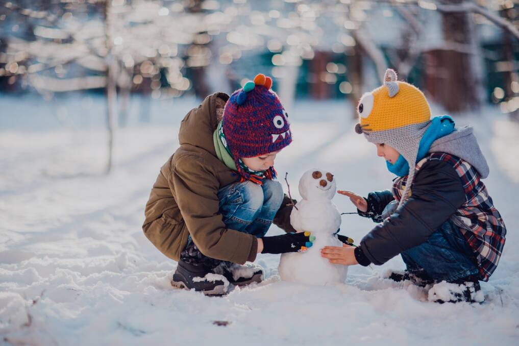 SNOW TIME: You don't have to head to the snowfields to have fun. Instead, take a trip to the mountains to find a pocket of snow to enjoy with the kids. 