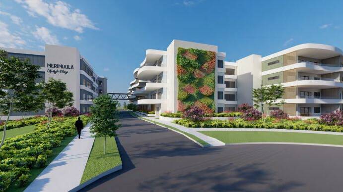 Concept drawings of the proposed seniors village at Lakewood Drive, Merimbula. Picture file