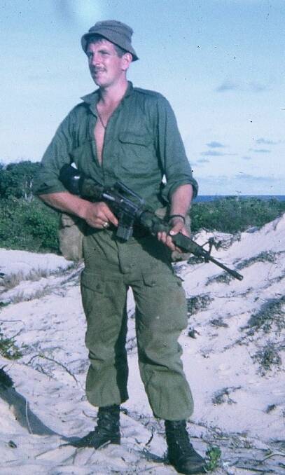 Corporal John Abernethy was the acting section commander on April 30, 1970.
