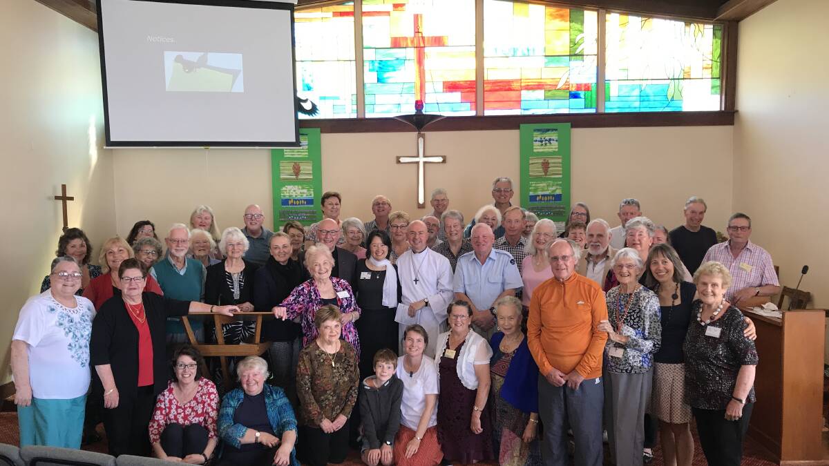 The congregation of St Clements Anglican Church, Merimbula had a morning tea to farewell Reverend Anthony Frost who is leaving for a parish East Burwood. 