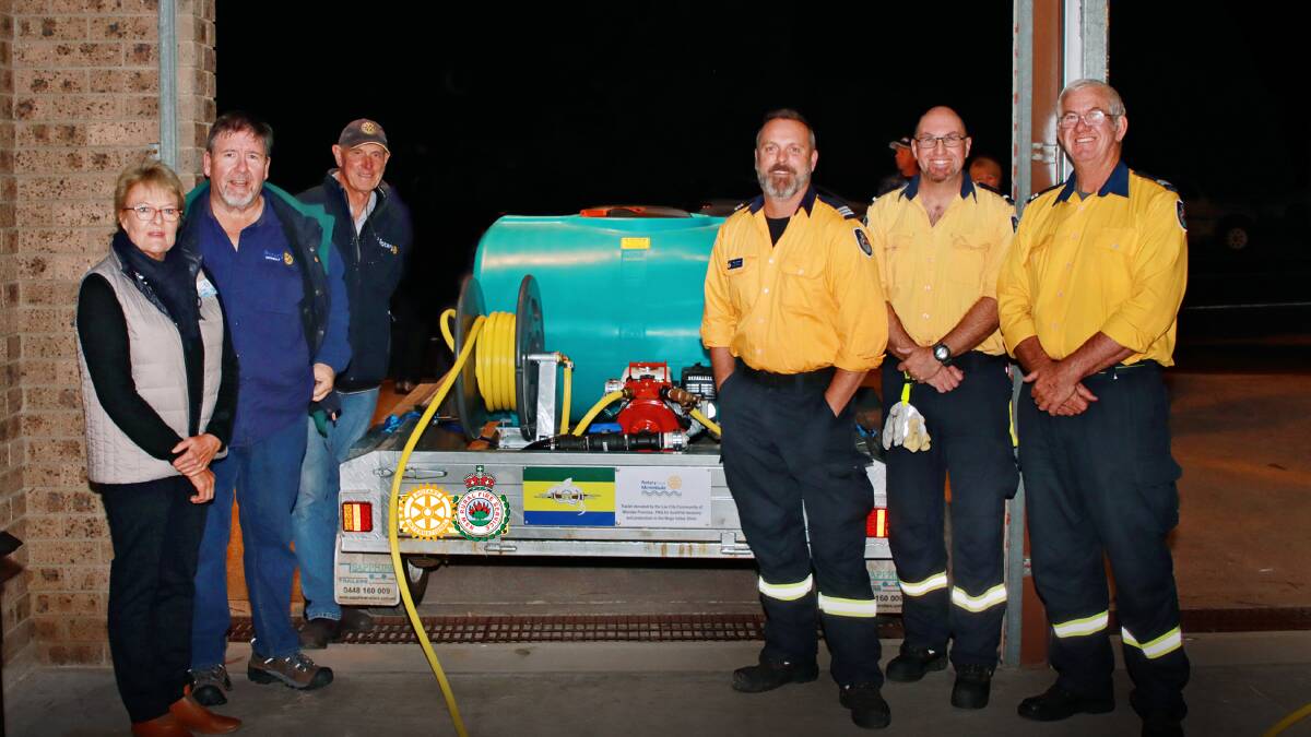 RFS receives new firefighting unit thanks to Merimbula Rotary