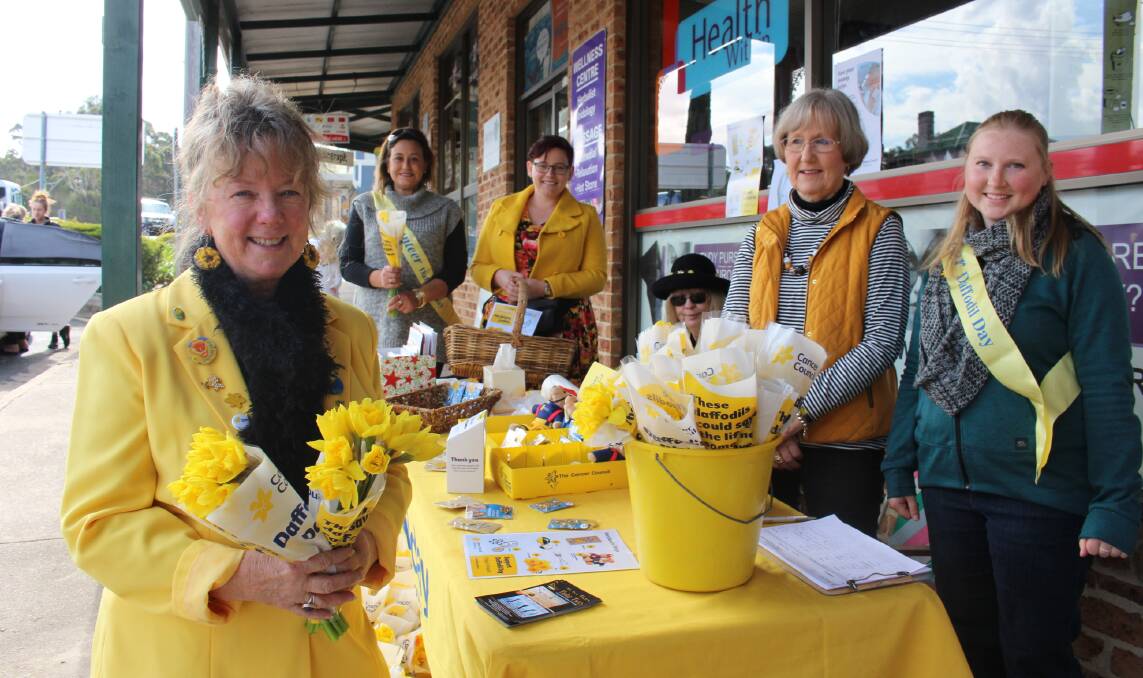 Daffodil Day organiser Robyn Whitby who has thanked the volunteers and supporters who responded to her call.