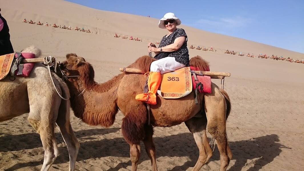 Brigette Kestermann will give a talk about her journey on the Silk Road.