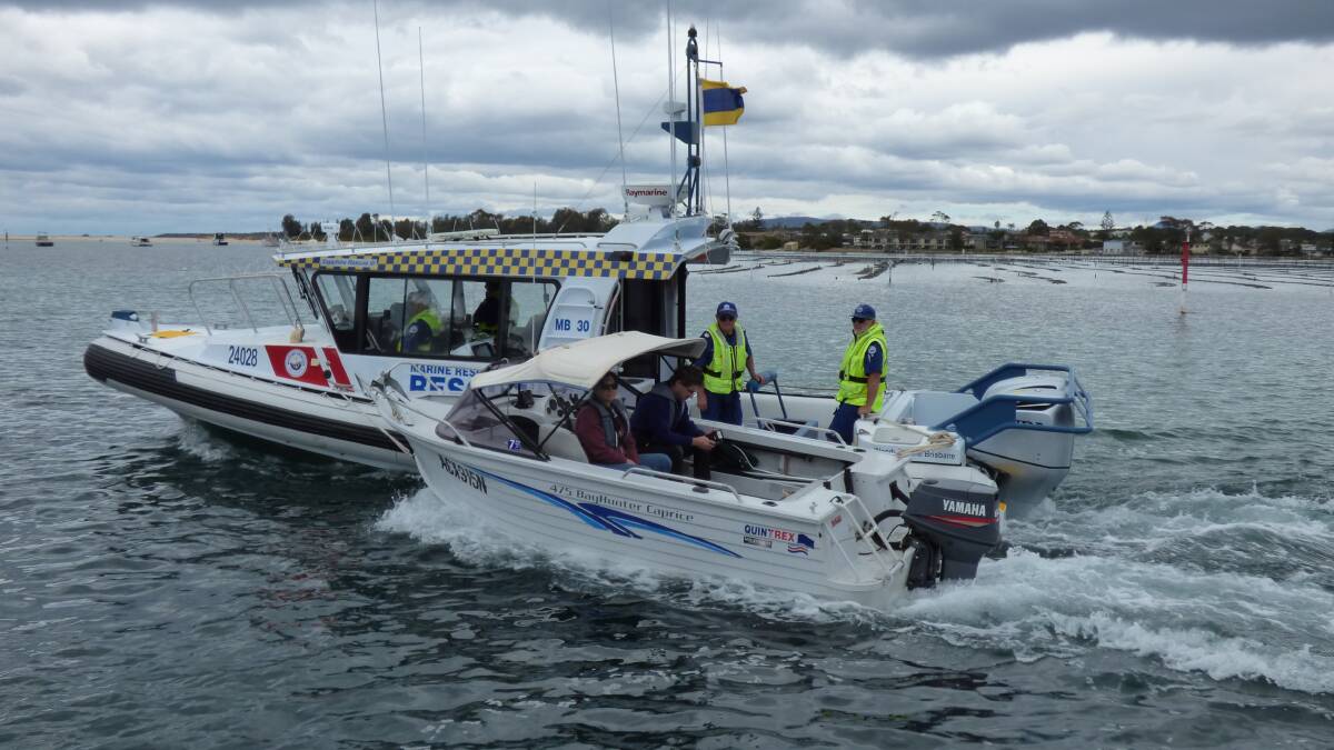 Marine Rescue Merimbula is restricted to five hours of operation in daylight hours to assist boats in trouble, because of issues with Merimbula bar.