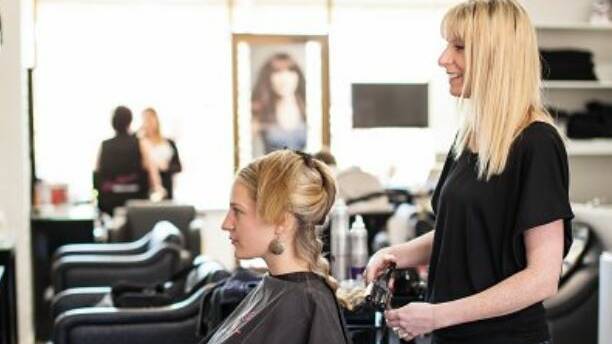 Rebecca Russell at Trendsetter Hair Studio. Photo Ben Marden
