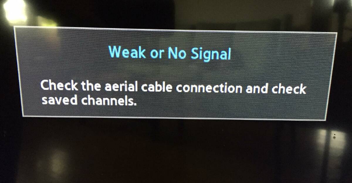 ABC transmission interrupted after power surge "takes out" circuit.