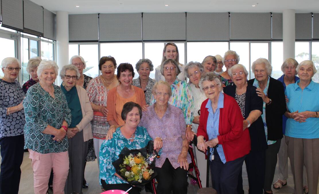 END OF AN ERA: Supporters and volunteers of the Bimbimbie Auxiliary at their afternoon tea on November 5 which was held to recognise 43 years of volunteering.