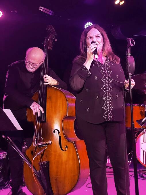 Di Bird and Craig Scott, members of the Di Bird Quintet performing at Club Sapphire. Picture Supplied