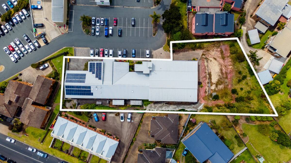 The area included in the sale of the Bega Valley Regional Learning Centre. Picture supplied