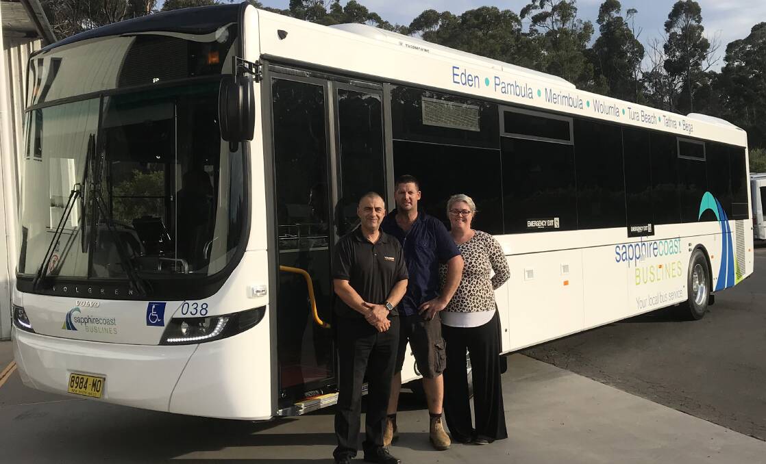 Sapphire Coast Buslines has taken delivery of a new low-floor, seat-belted school bus for the local school runs.