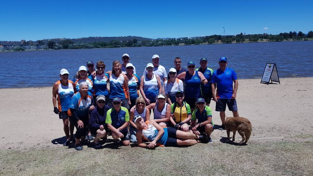 Dragon boaters from the Far South Coast competed at Canberra at the weekend.