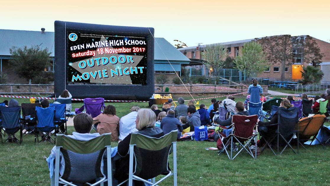 Outdoor movie night returns to Eden Marine High School