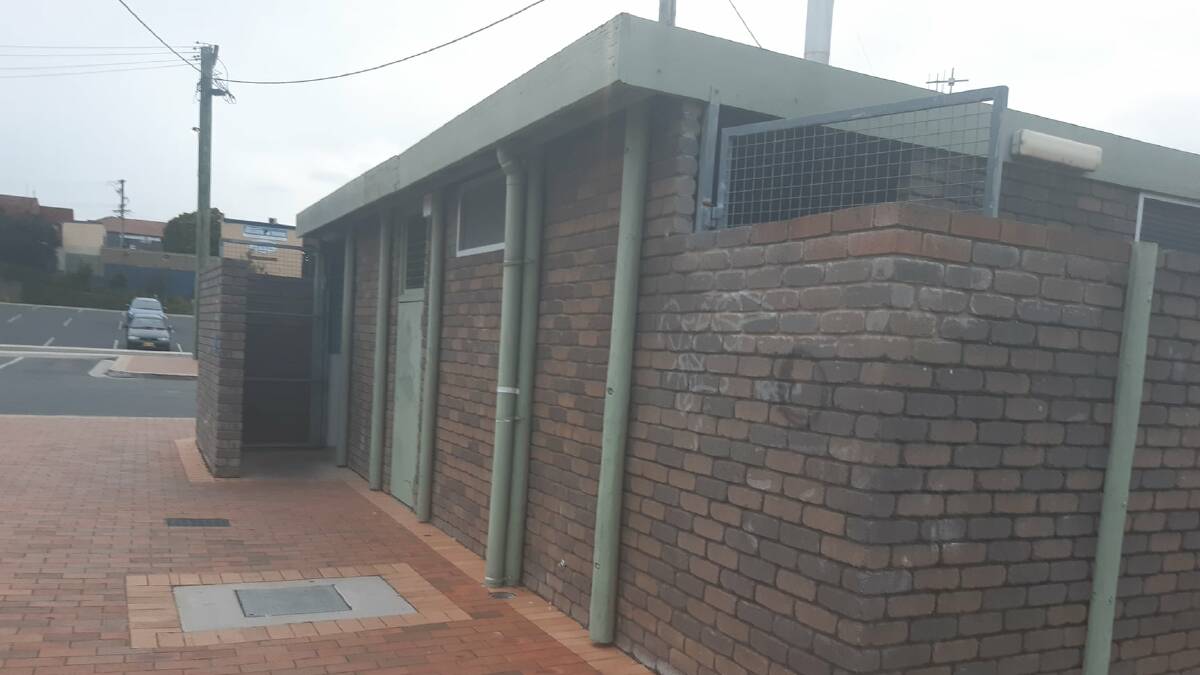WORK SCHEDULED: The Park St toilets in Merimbula will be upgraded this week. Picture: Bega Valley Shire Council Facebook page