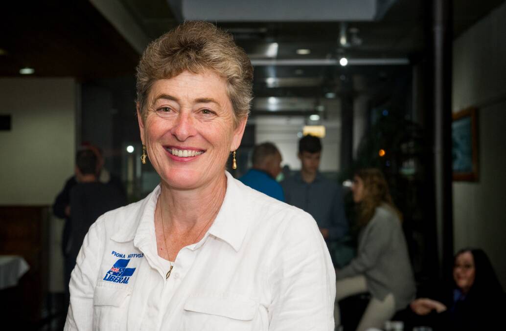 Liberal candidate for Eden-Monaro Fiona Kotvojs said it was still possible she could be elected. Picture: Elesa Kurtz 