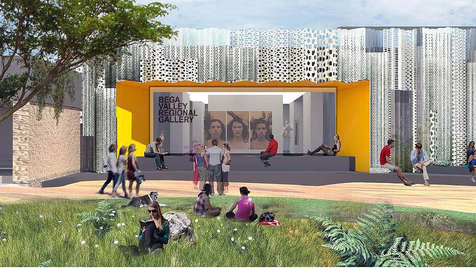 The planned redevelopment of the Bega Valley Regional Gallery is now shovel ready.
