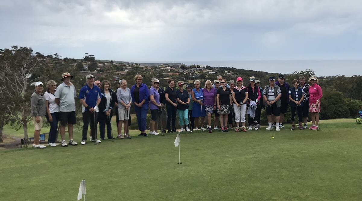 Players from last year's October Golf Month get out on the greens with organisers hoping to see even more new starters this month. 