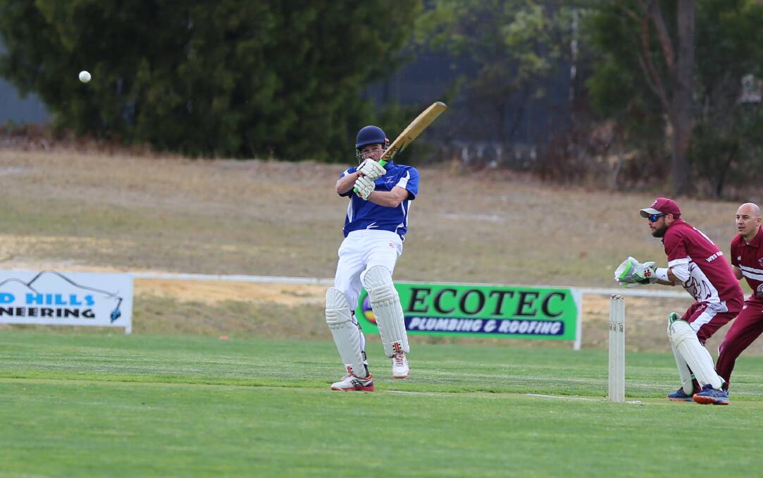 Morgan Jackson switched the bat for the ball when he claimed three wickets for the Bluedogs on Saturday. 