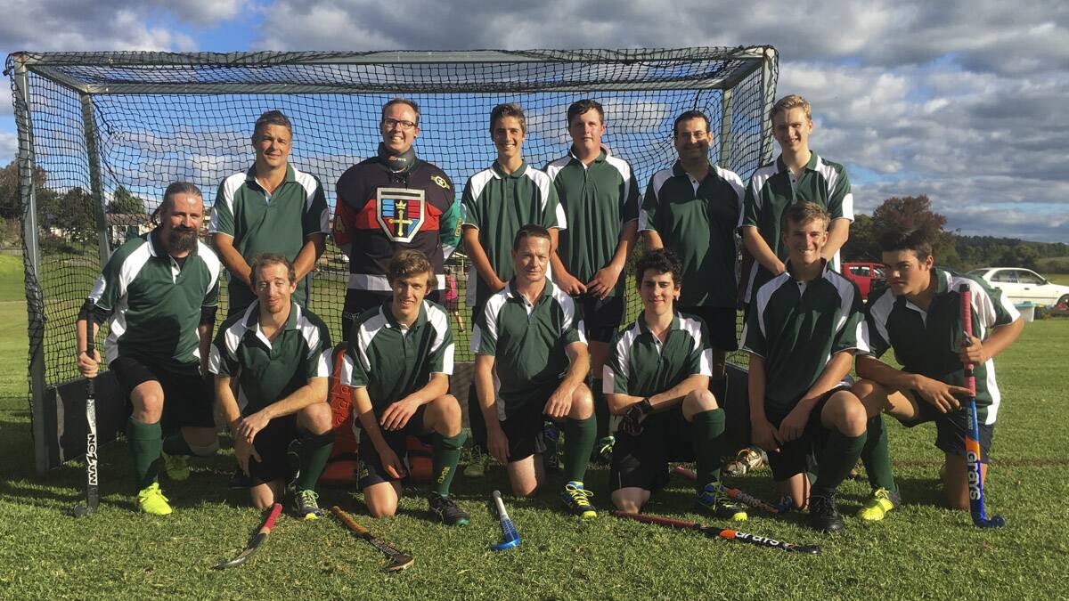 Confident: The Pambula men's hockey team are hoping to reverse last year's grand final result in their rematch against Bega Magpies. 