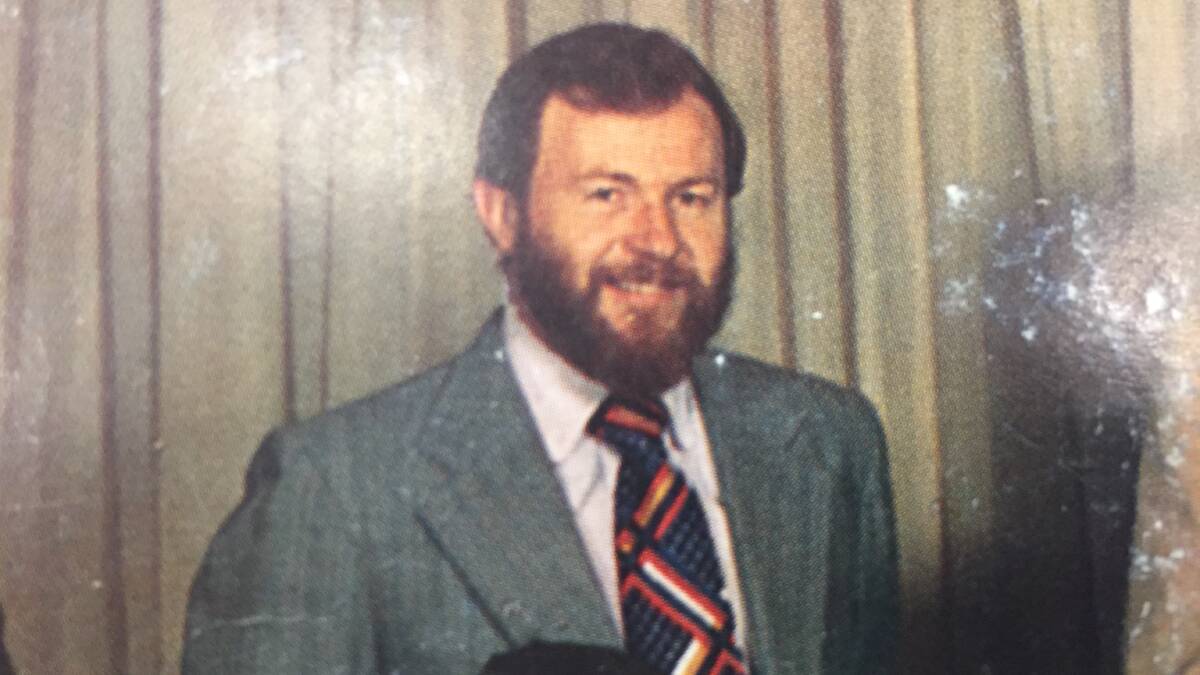 Bermagui's Terence Irvine during his time with the Pharmaceutical Society of Australia. Photo: Supplied