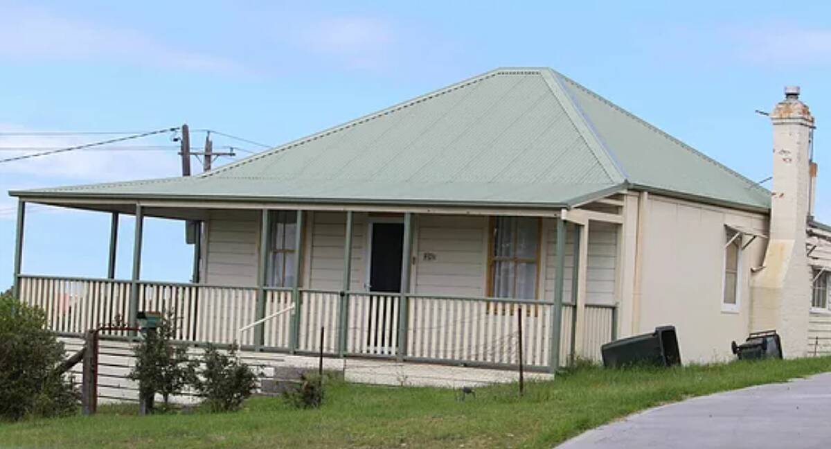 The cottage in its present location in Mitchell Street, Eden. Photo: Angela George