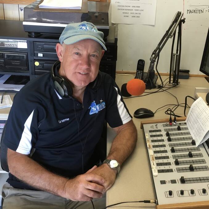 Graeme Wykes has been presenting since 2004 and says a love of music and connecting with people on air is a truly satisfying experience. Photo supplied.