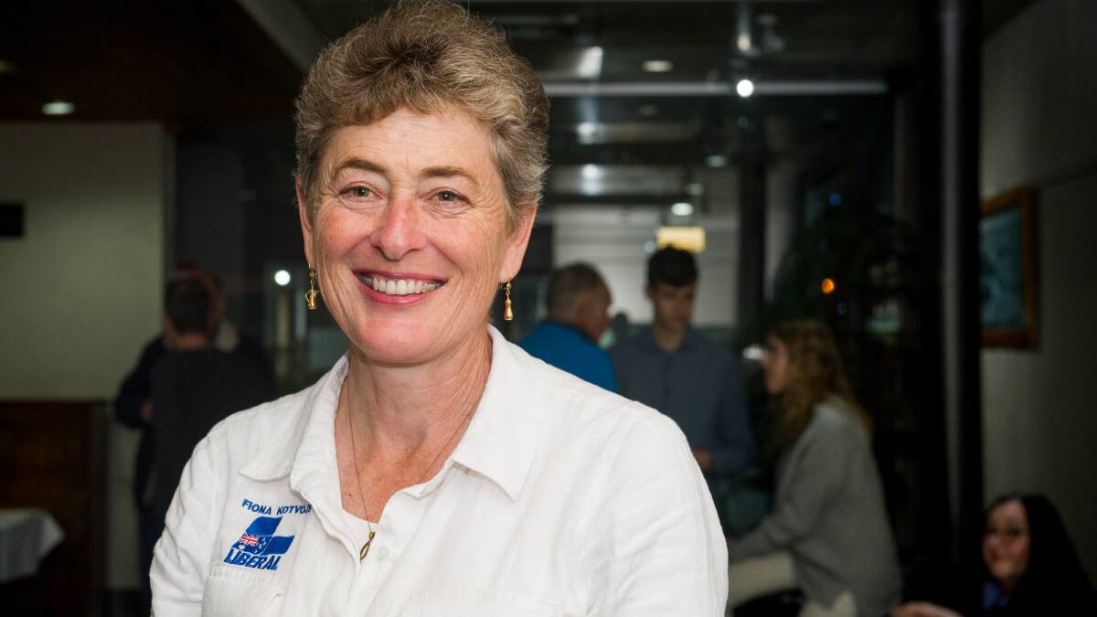 Liberal candidate for Eden-Monaro Fiona Kotvojs, who says she could still win the seat despite trailing Mike Kelly with 75 per cent of the vote counted. Picture: Elesa Kurtz