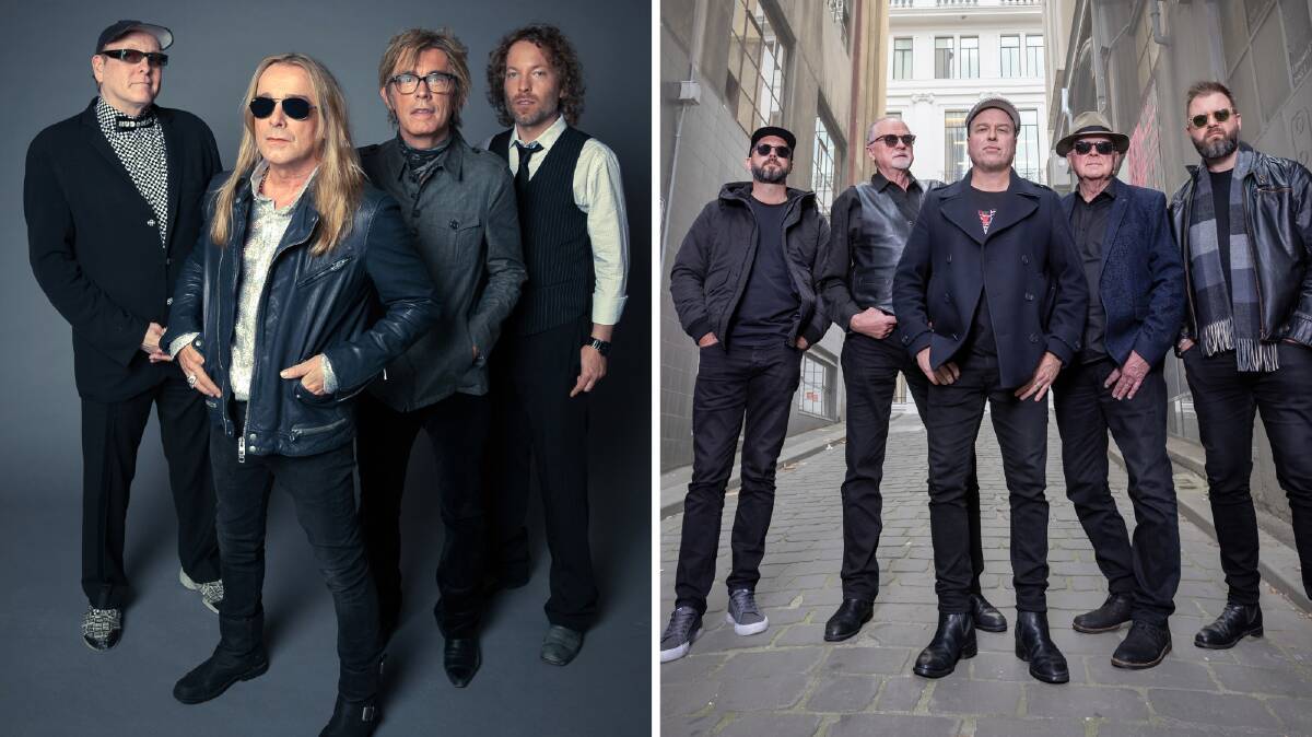 Cheap Trick and The Angels are heading to Canberra for one show only. Pictures supplied