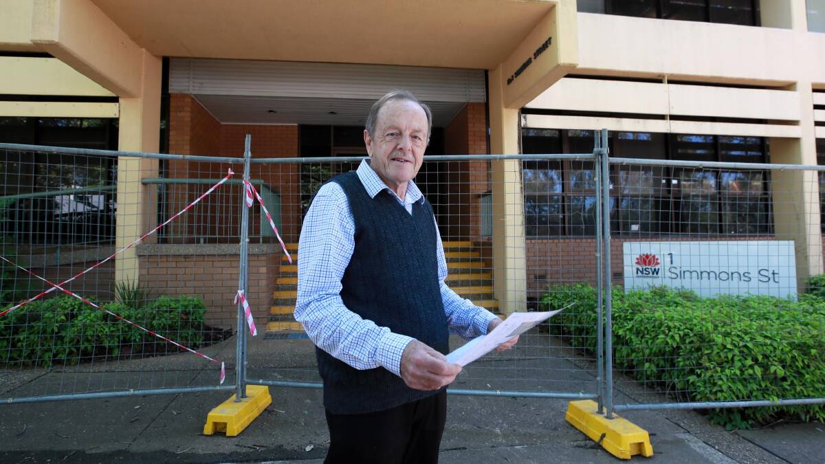 PROJECT: Riverina Conservatorium of Music chairman Andrew Wallace outside the institution's new home in Simmons Street, Wagga in October 2020.