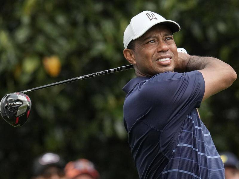 Tiger Woods will tee up in the Bahamas while waiting for the proposed PGA-LIV deal to get done. (AP PHOTO)