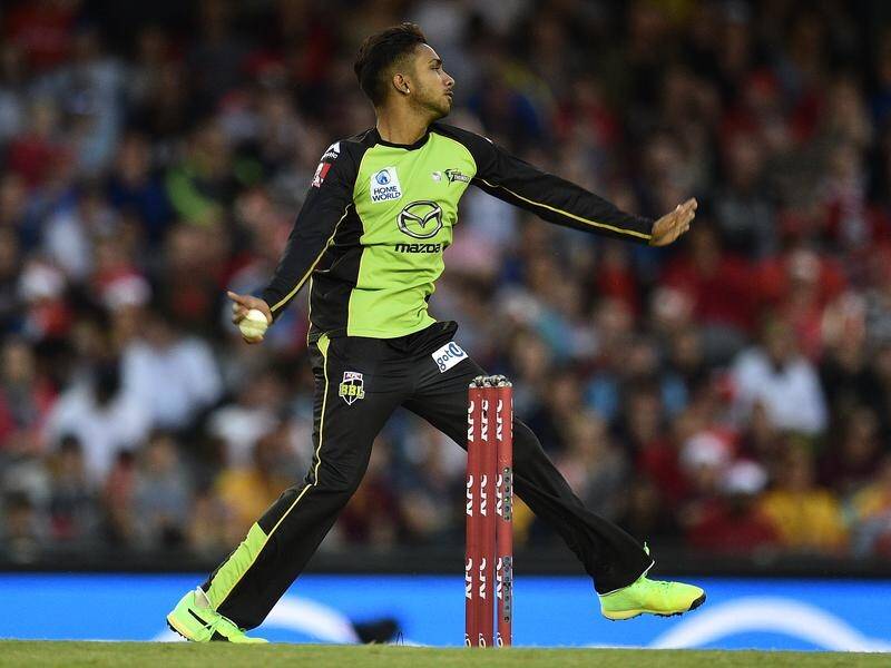 Spinner Arjun Nair can return to the BBL with Sydney Thunder after modifying his bowling action.